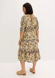 Robe midi imprimée, bonprix