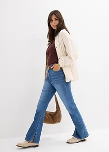 Jean bootcut taille haute, bonprix