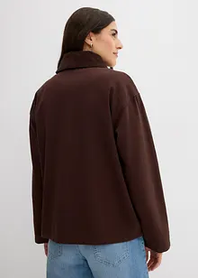 Veste en twill avec col en velours côtelé, bonprix