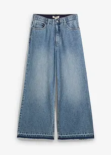 Jean large taille haute, raccourci, bonprix