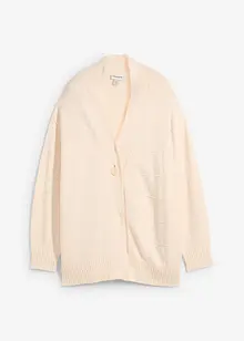 Gilet long en maille, bonprix