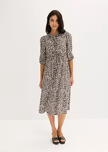 Robe en jersey avec nouettes, bonprix