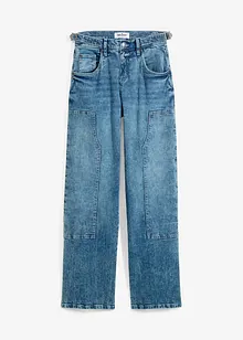 Jean large taille mi-haute, bonprix