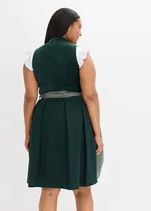 Dirndl avec velours en longueur midi (ens. 2 pces), bonprix