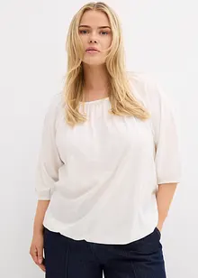 Blouse en jersey 100% coton, bonprix
