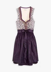 Dirndl avec tablier brodé (ens. 2 pces), bonprix