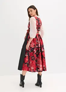 Dirndl avec tablier brodé (ens. 2 pces), bonprix