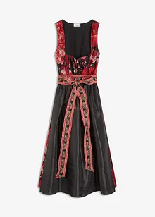 Dirndl avec tablier brodé (ens. 2 pces), bonprix
