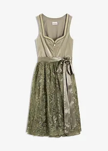 Dirndl avec tablier à sequins (ens. 2 pces), bonprix