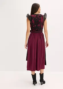 Dirndl avec velours en longueur midi (ens. 2 pces), bonprix