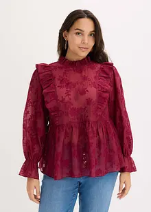 Blouse brodée, bonprix