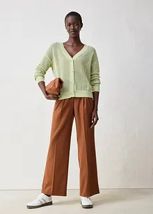 Gilet en maille ajourée, bonprix