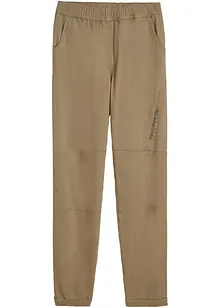 Pantalon twill garçon thermo et taille extensible, Loose Fit, bonprix