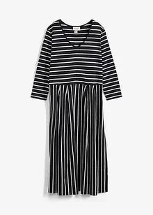 Robe midi en jersey coton, bonprix