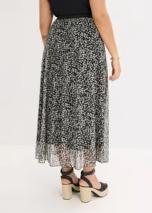 Jupe en jersey et mesh, bonprix
