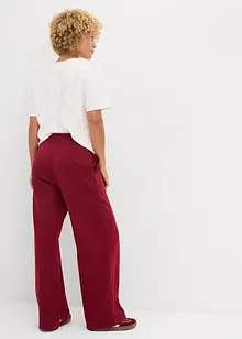 Pantalon en jersey interlock, bonprix