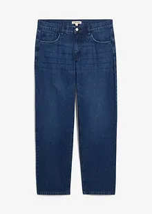 Jean droit extensible, loose, bonprix