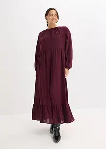 Robe longue en mousseline, bonprix