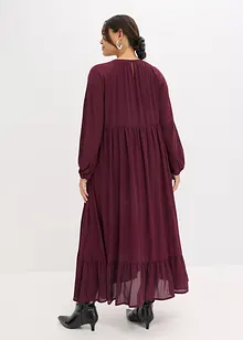 Robe longue en mousseline, bonprix