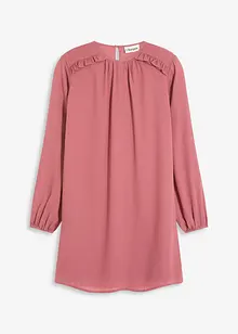 Robe courte en mousseline à volants, bonprix