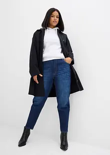 Jean mom taille haute, cropped, bonprix