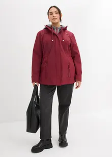 Veste longue en softshell déperlant, style 2 en 1, bonprix