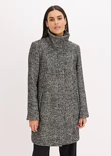 Manteau de mi-saison décontracté imitation laine, bonprix