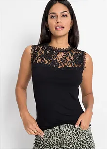 Top en viscose mélangée, bonprix