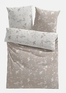 Parure de lit réversible à motif floral, bonprix