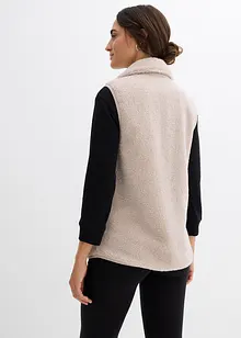 Gilet sans manches de grossesse et de portage en sherpa douillette, bonprix