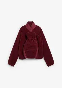 Veste de grossesse et de portage 3en1 en polaire peluche, bonprix