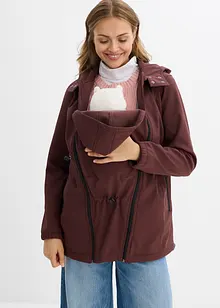 Veste softshell de grossesse et de portage, taille ajustable, bonprix