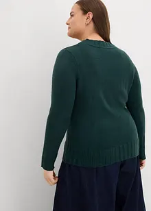 Pull col V, bonprix