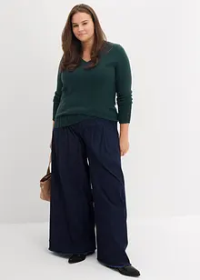 Pull col V, bonprix