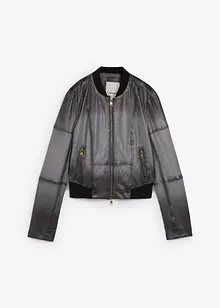 Veste en cuir, bonprix