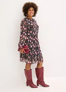 Robe en jersey mesh, bonprix