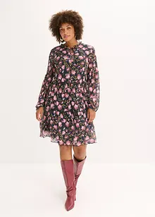 Robe en jersey mesh, bonprix