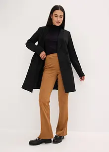 Blazer long en jersey milano, bonprix