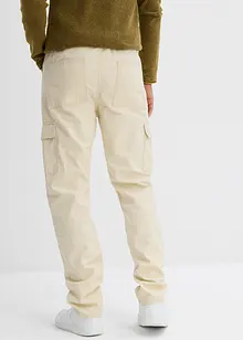 Pantalon cargo droit en toile de coton, loose, bonprix