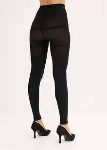 Legging sculptant ultra-opaque à ceinture confort, effet push-up et ventre plat 80 DEN, bonprix