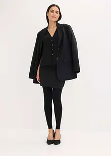 Legging sculptant ultra-opaque à ceinture confort, effet push-up et ventre plat 80 DEN, bonprix