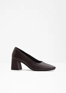 Escarpins en cuir, bonprix