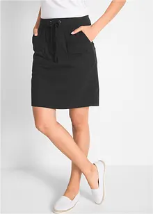Jupe extensible en coton, bonprix