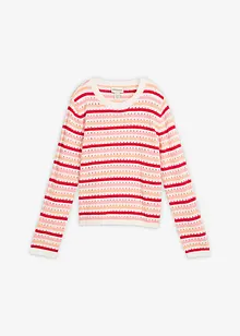 T-shirt en maille rayé, bonprix