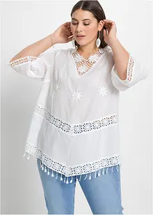 Tunique-blouse 100% coton, bonprix