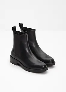 Bottines Chelsea en cuir, bonprix