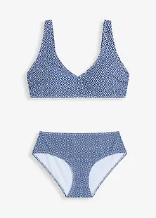 Jupe De Bain Femme Taille Haute - Bas De Bikini Avec Short Intégré - Polyester - Style Élégant