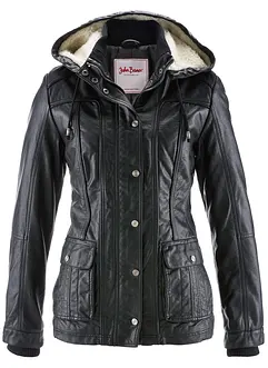 Veste enduite à capuche, bonprix