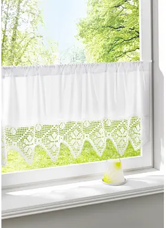 Brise-bise avec bordure en crochet, bonprix