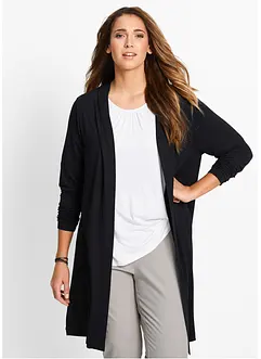 Gilet long en jersey de viscose, bonprix